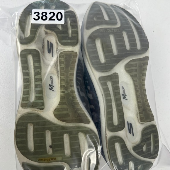 Skechers Go Run Razor 3 Cloak Running Shoes Womens 6 Black Zebra Lace Up Low Top - Picture 16 of 16